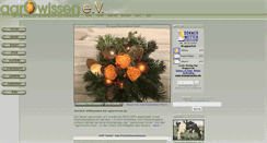 Desktop Screenshot of agrowissen.de